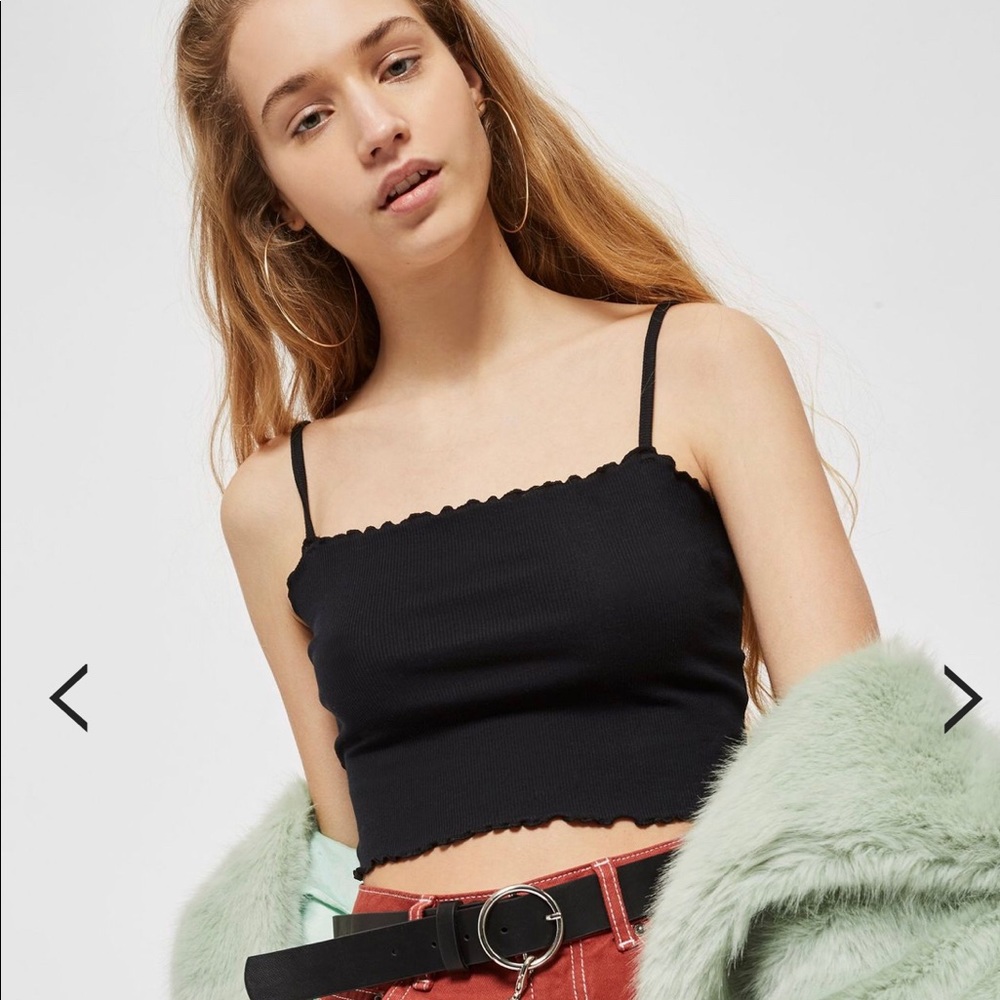 Crop top tank top